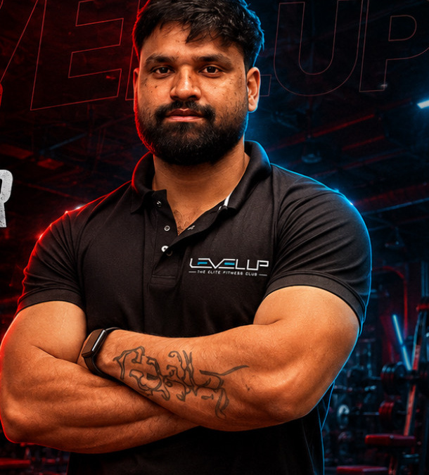 Mr. Dinesh Kumar — elite coach at LEVELUP The Elite Fitness Club